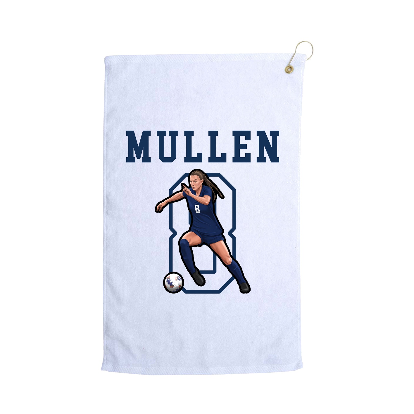 Golf Towel — Shirsey in White