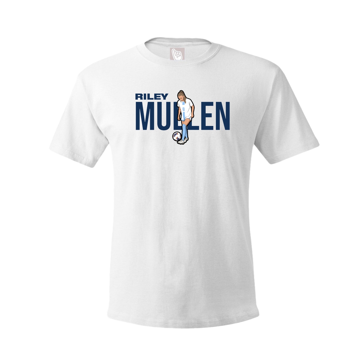 Youth Tee — Player Name in White