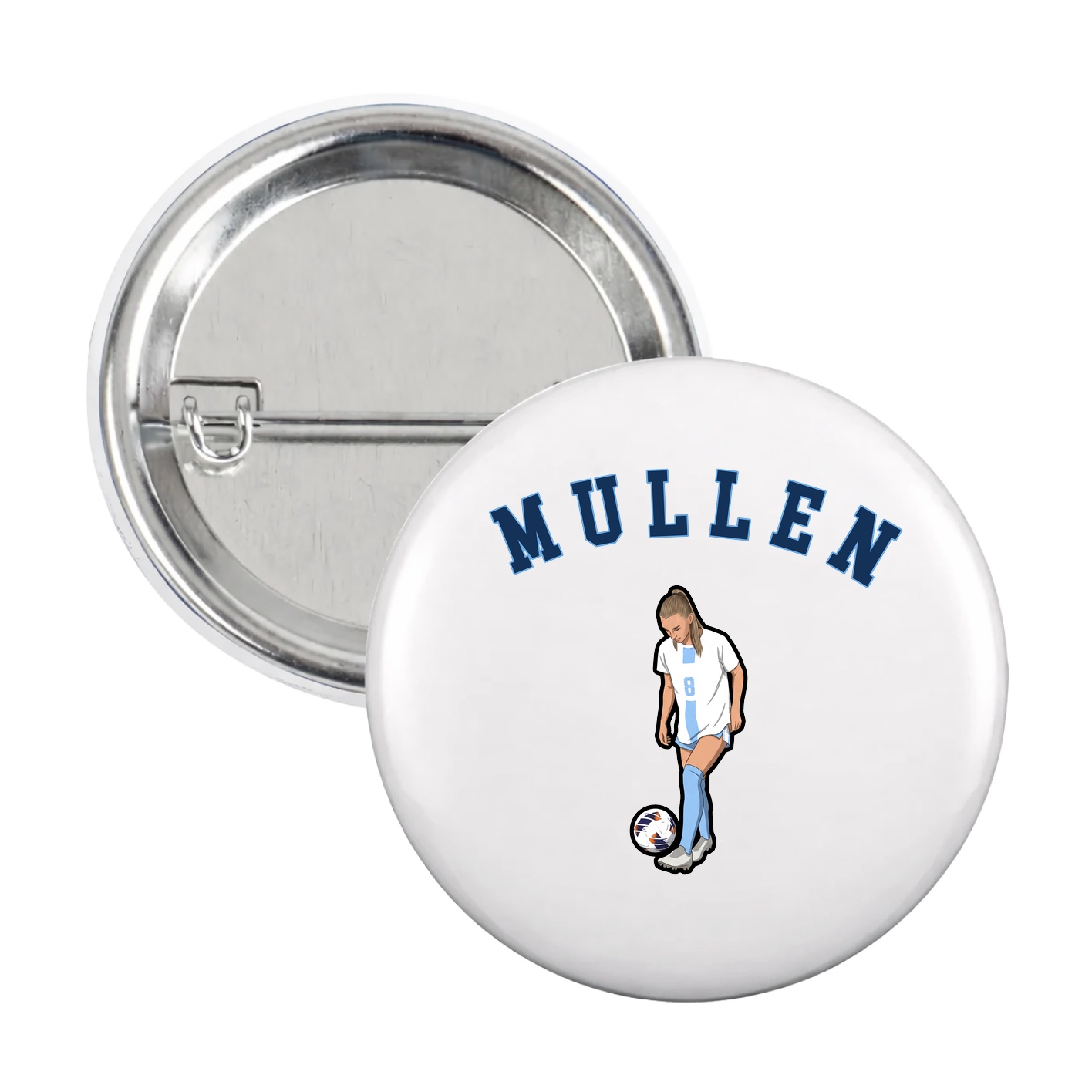 Game Day Button — Shirsey Arch in White