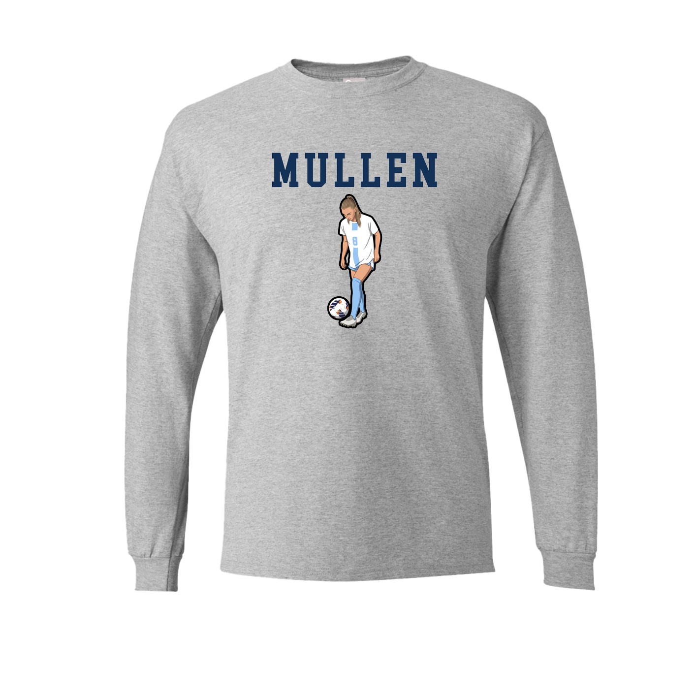 Long Sleeve Tee — Shirsey in Grey