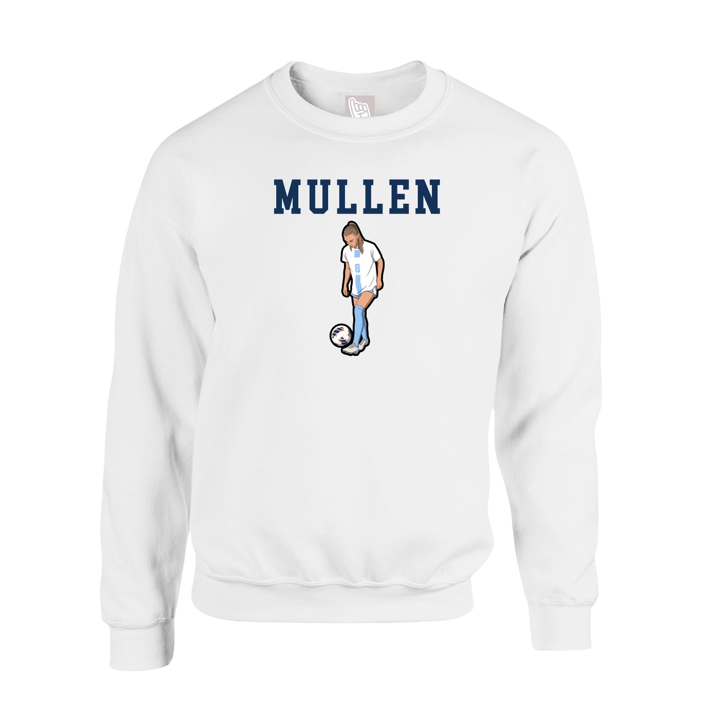 Fleece Crew — Shirsey in White