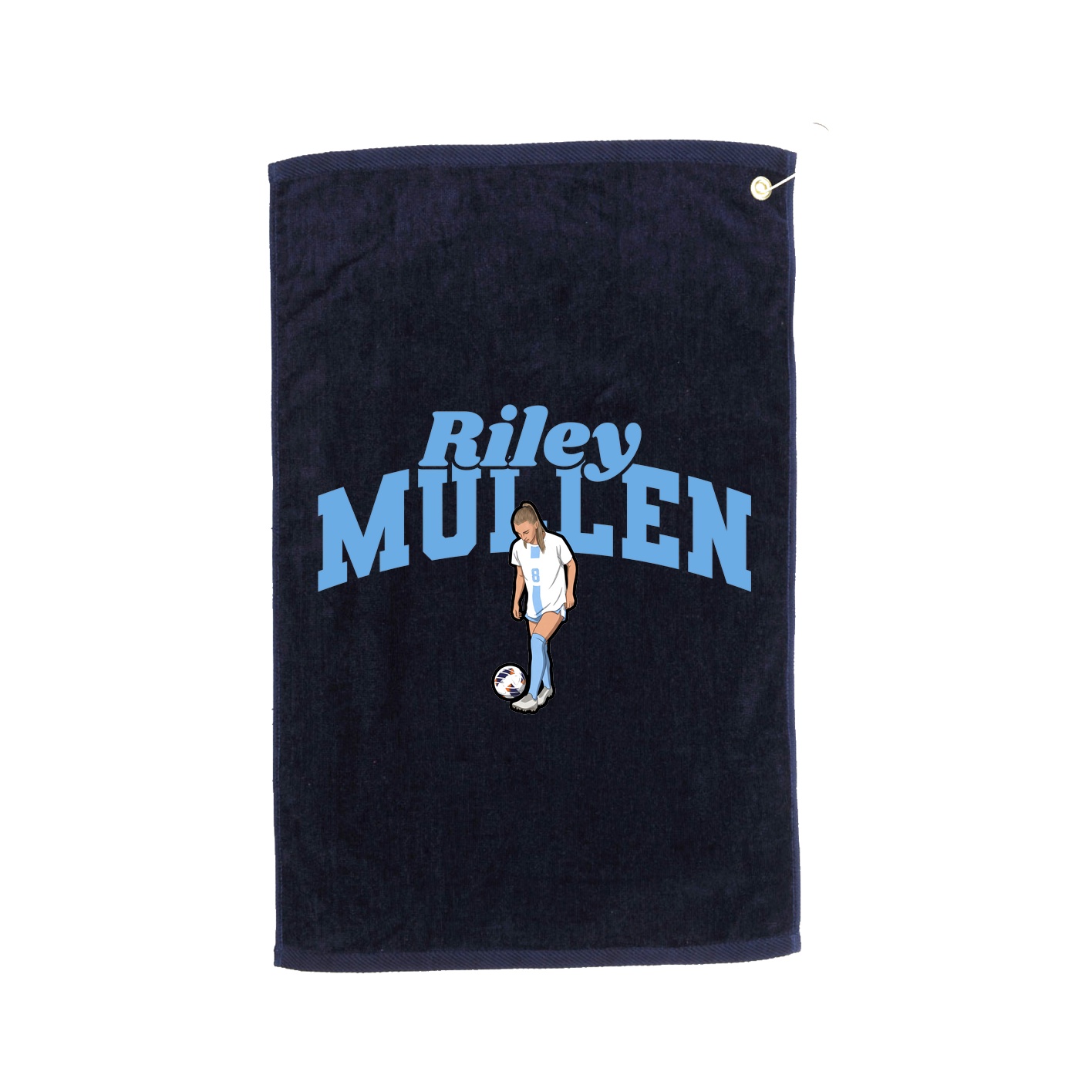 Golf Towel — Signature Arch in Navy