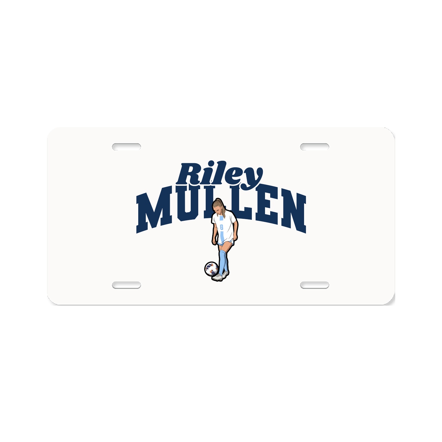 License Plate — Signature Arch in Classic