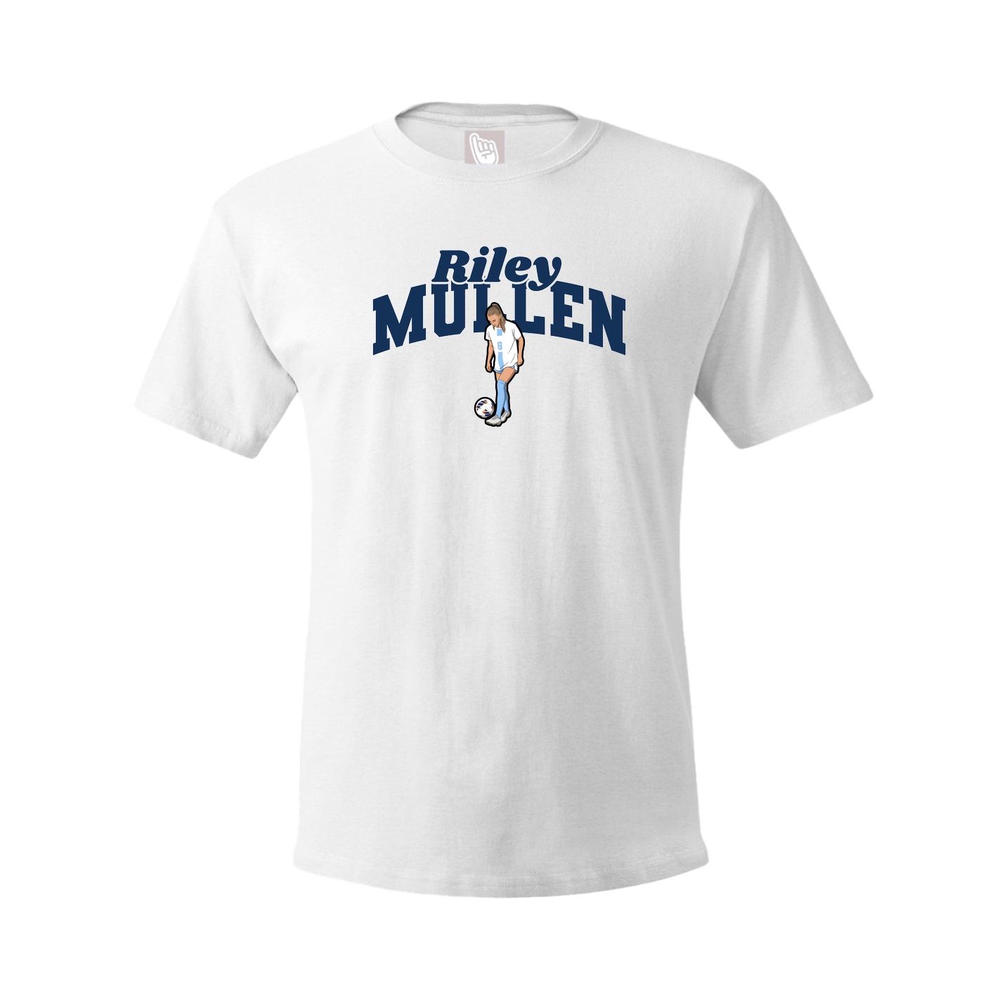 Youth Tee — Signature Arch in White