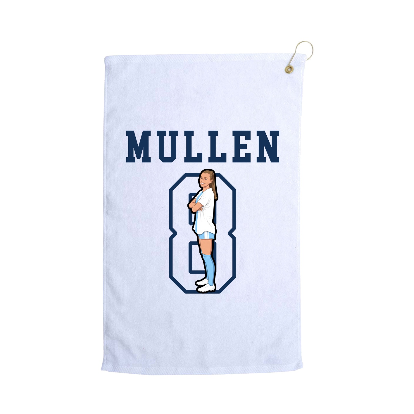 Golf Towel — Shirsey in White
