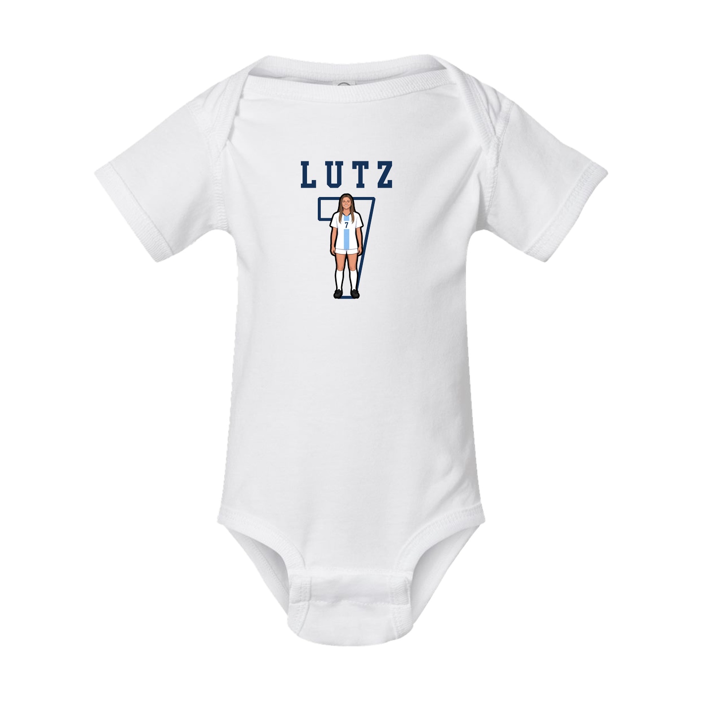 Baby Onesie — Shirsey in White