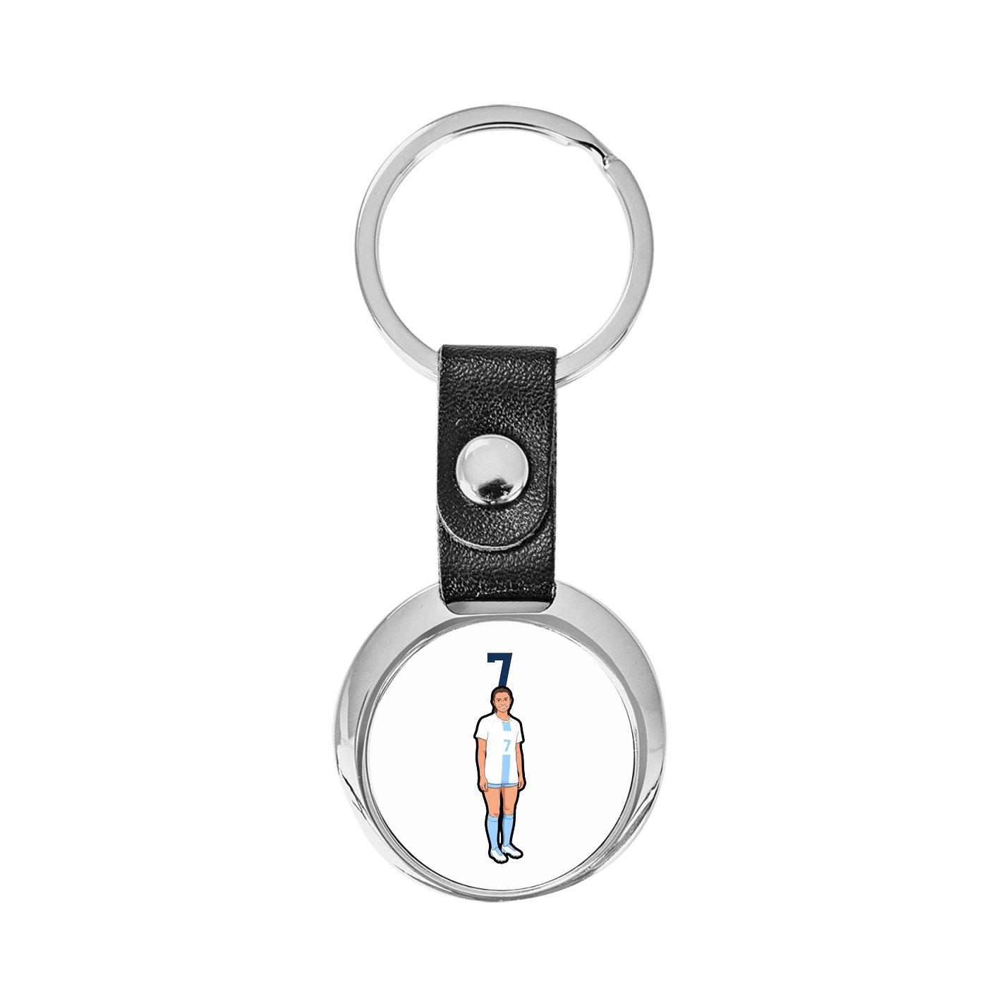 Key Chain — Number Top in Classic