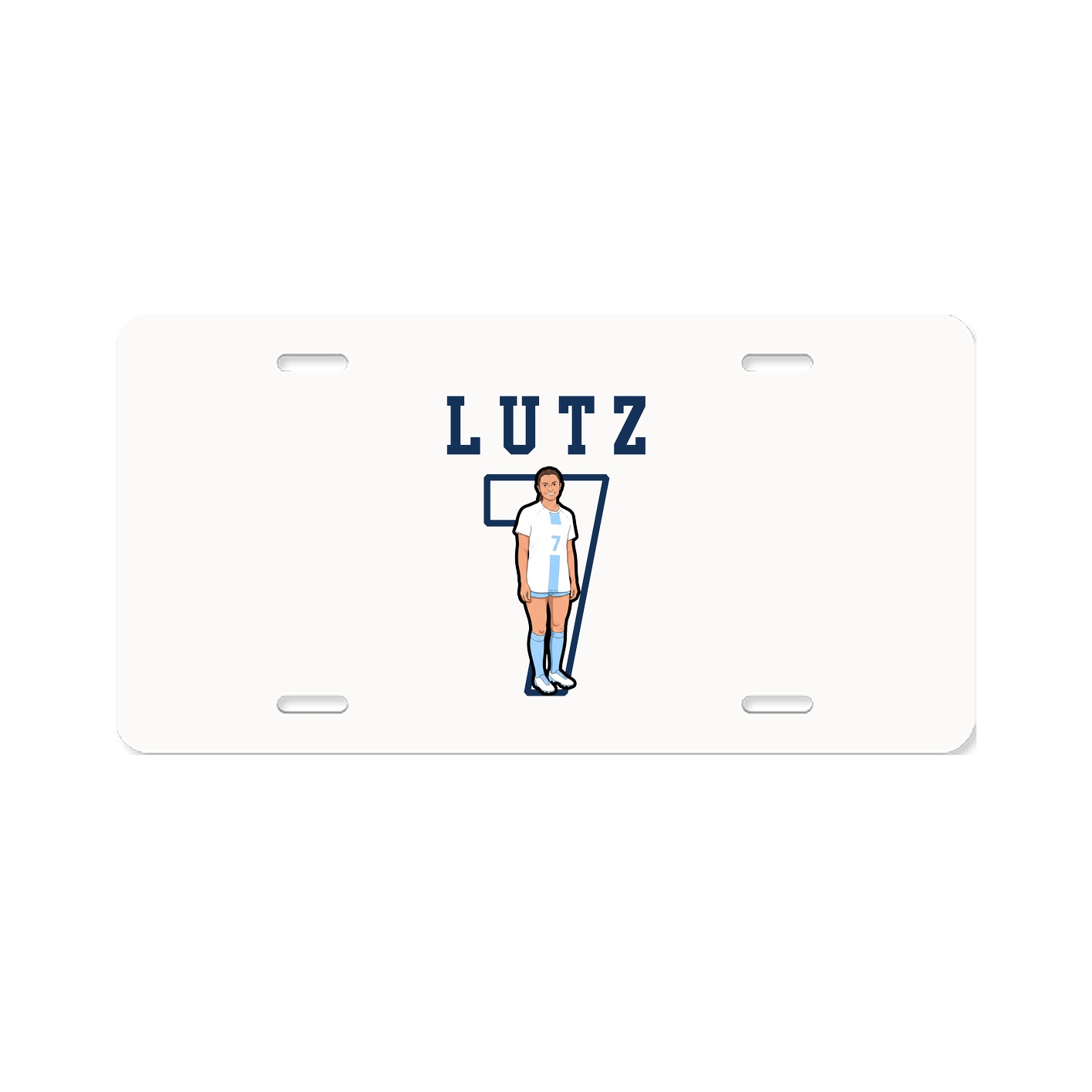 License Plate — Shirsey in Classic