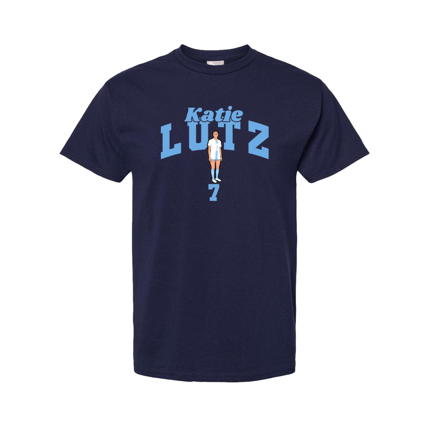 Youth Tee — Signature Arch in Navy