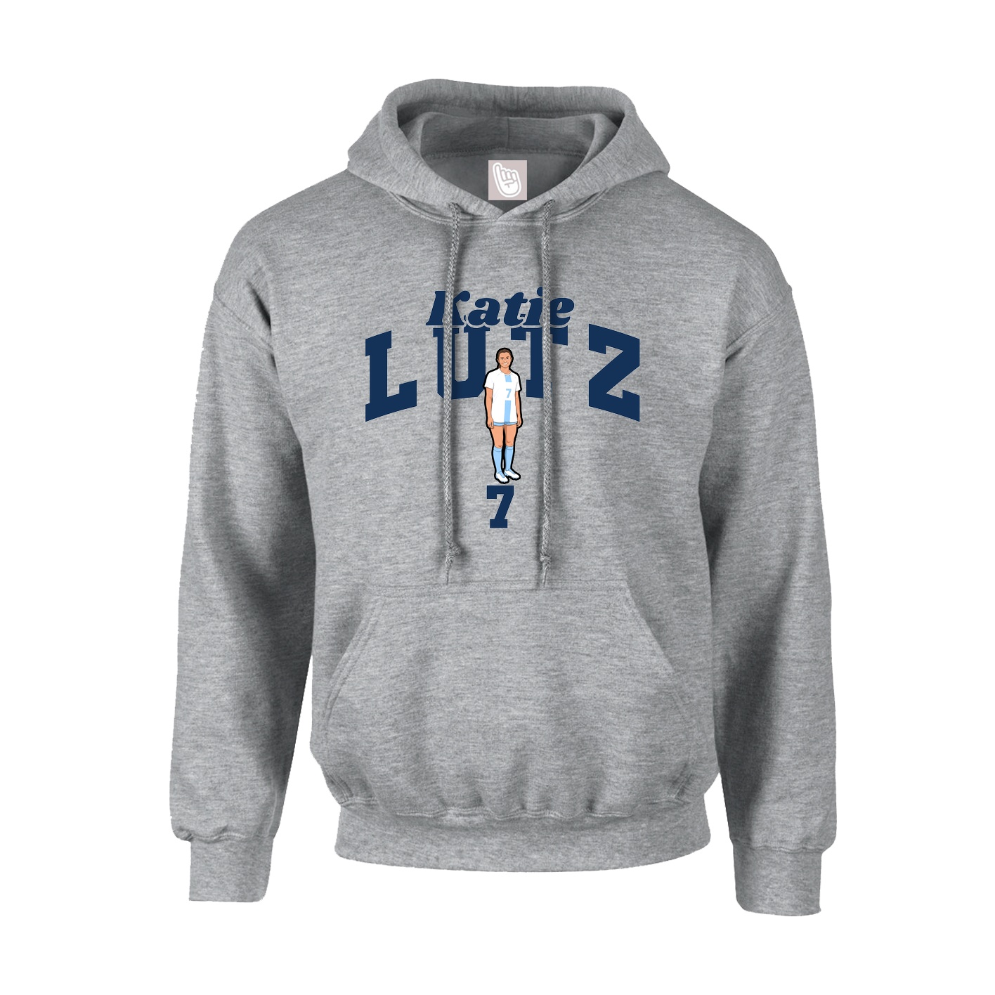 Hoodie — Signature Arch in Grey