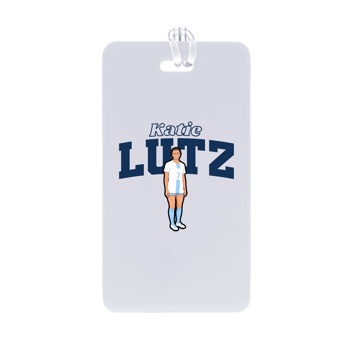 Bag Tag — Name Arch in Classic