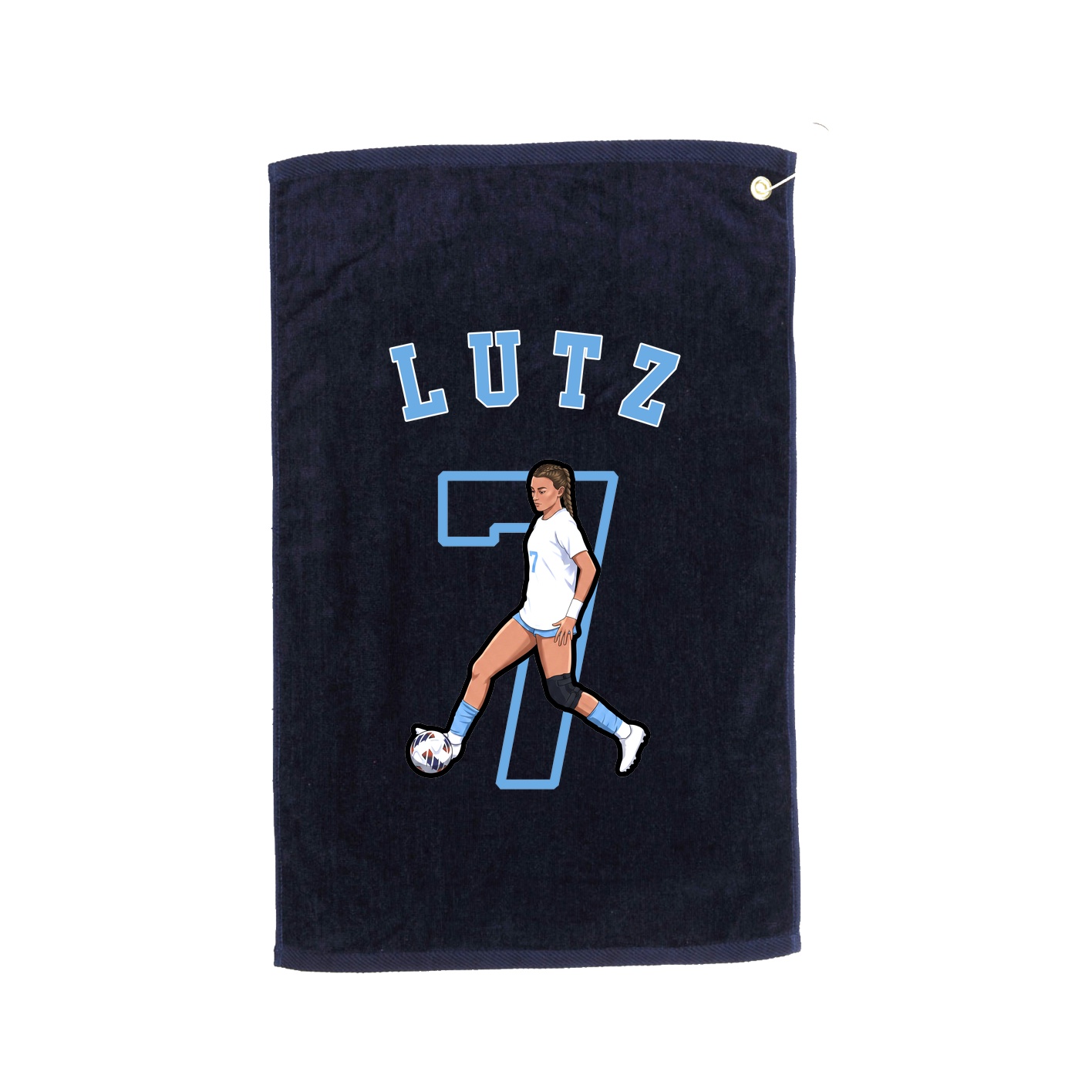 Golf Towel — Shirsey Arch in Navy