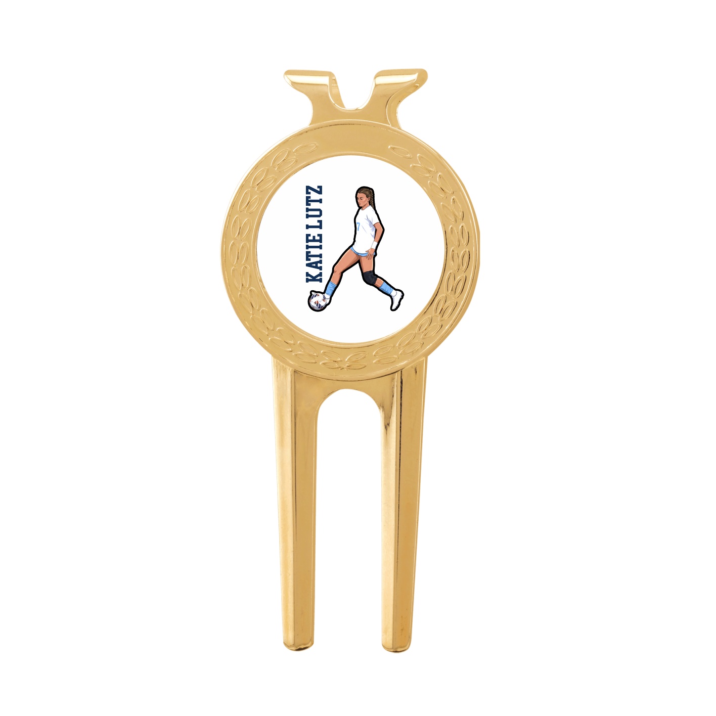 Divot Tool with Ball Marker — Name Vertical in Classic