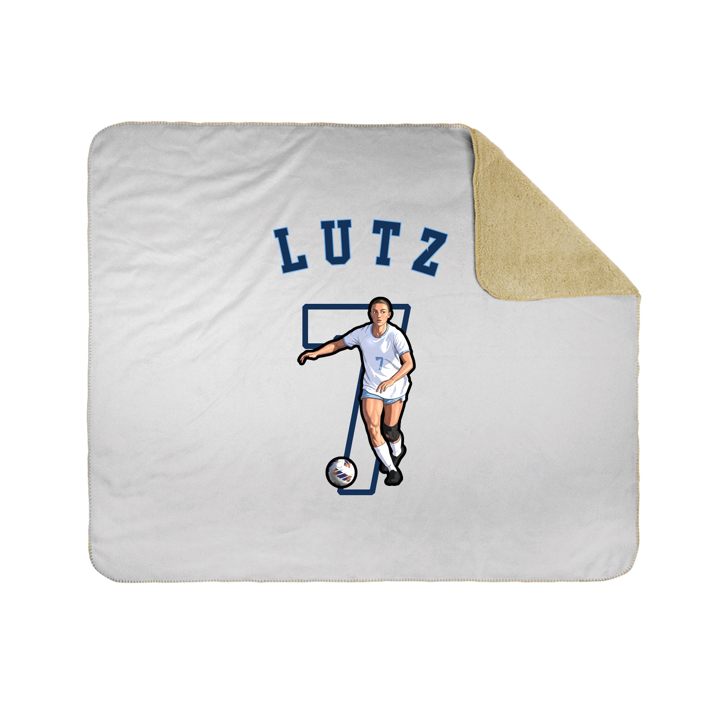 Throw Blanket — Shirsey Arch in White