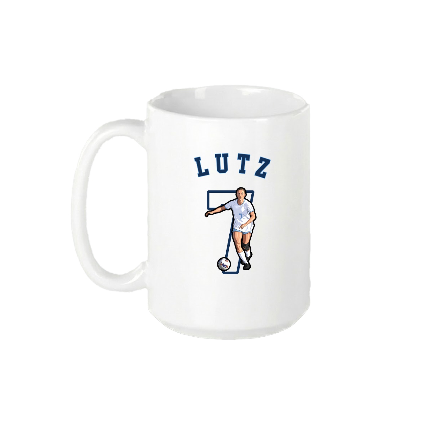 15oz Coffee Mug — Shirsey Arch in White