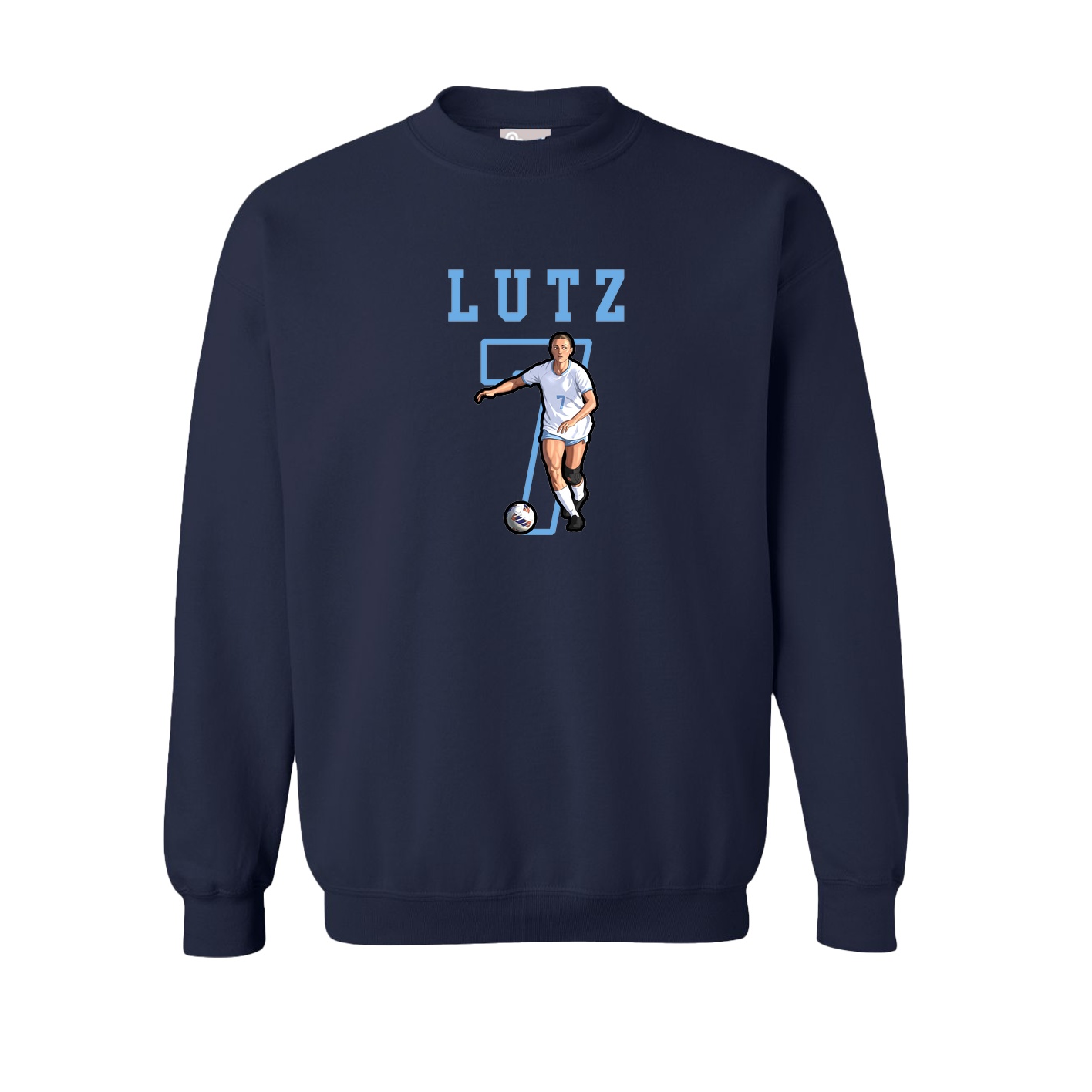 Fleece Crew — Shirsey in Navy