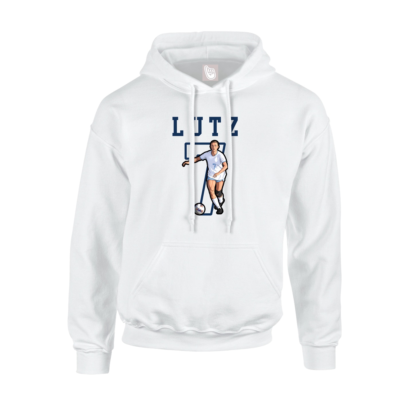 Youth Hoodie — Shirsey in White