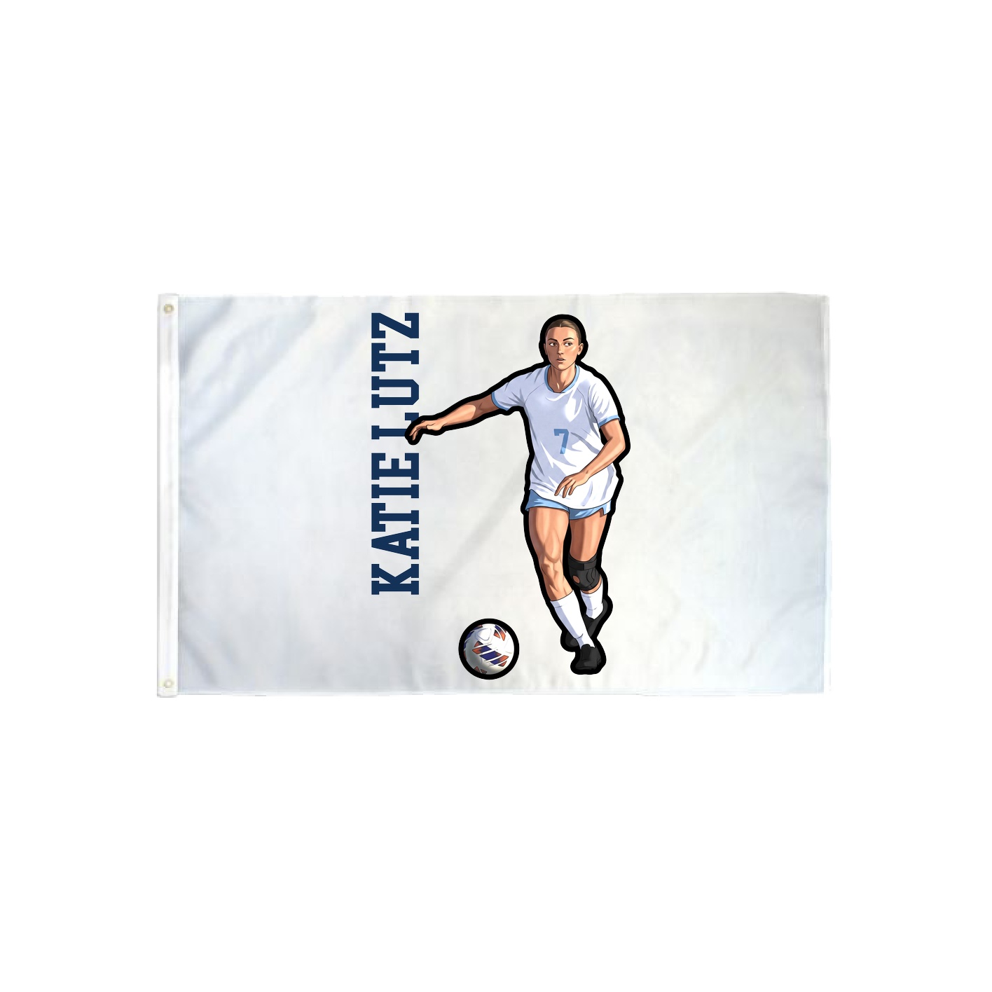 3x5 Flag — Name Vertical in Classic