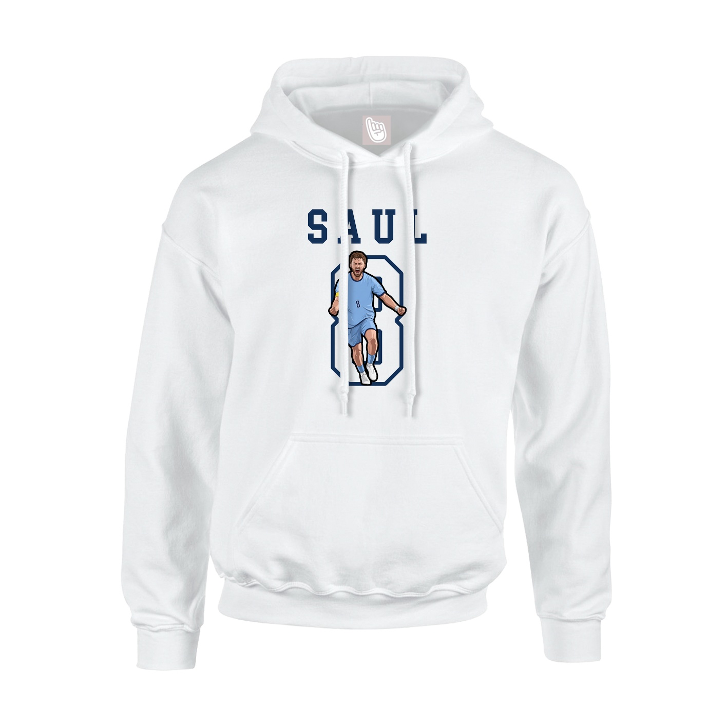 Hoodie — Shirsey in White
