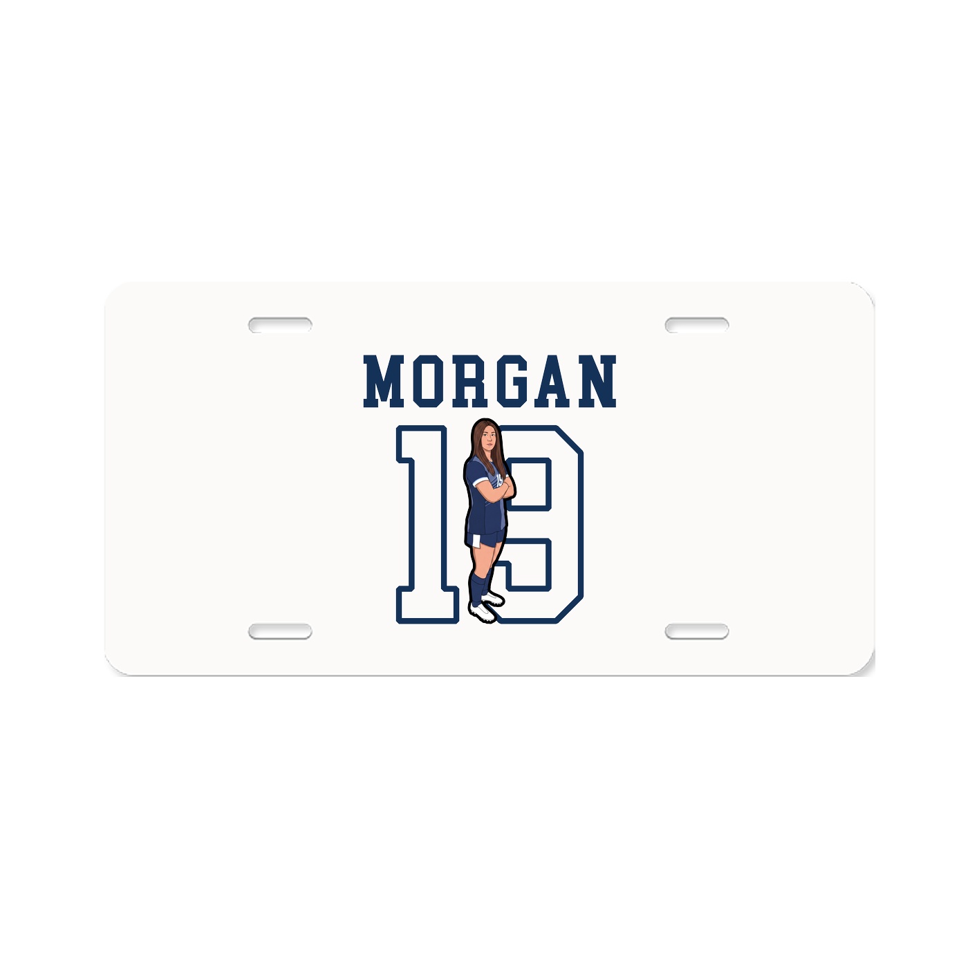 License Plate — Shirsey in Classic