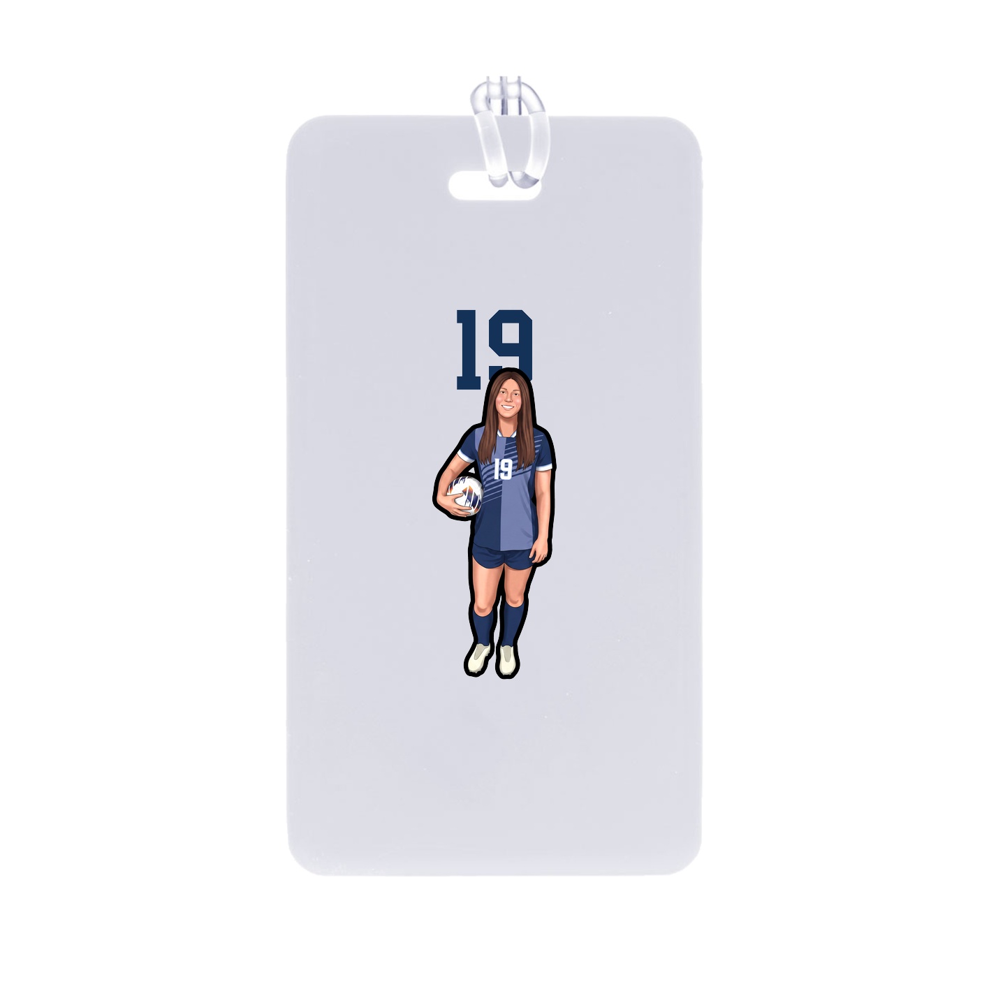 Bag Tag — Number Top in Classic
