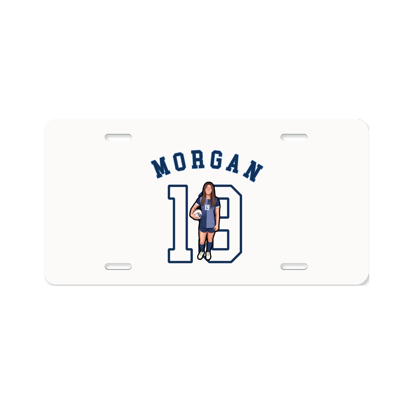 License Plate — Shirsey Arch in Classic