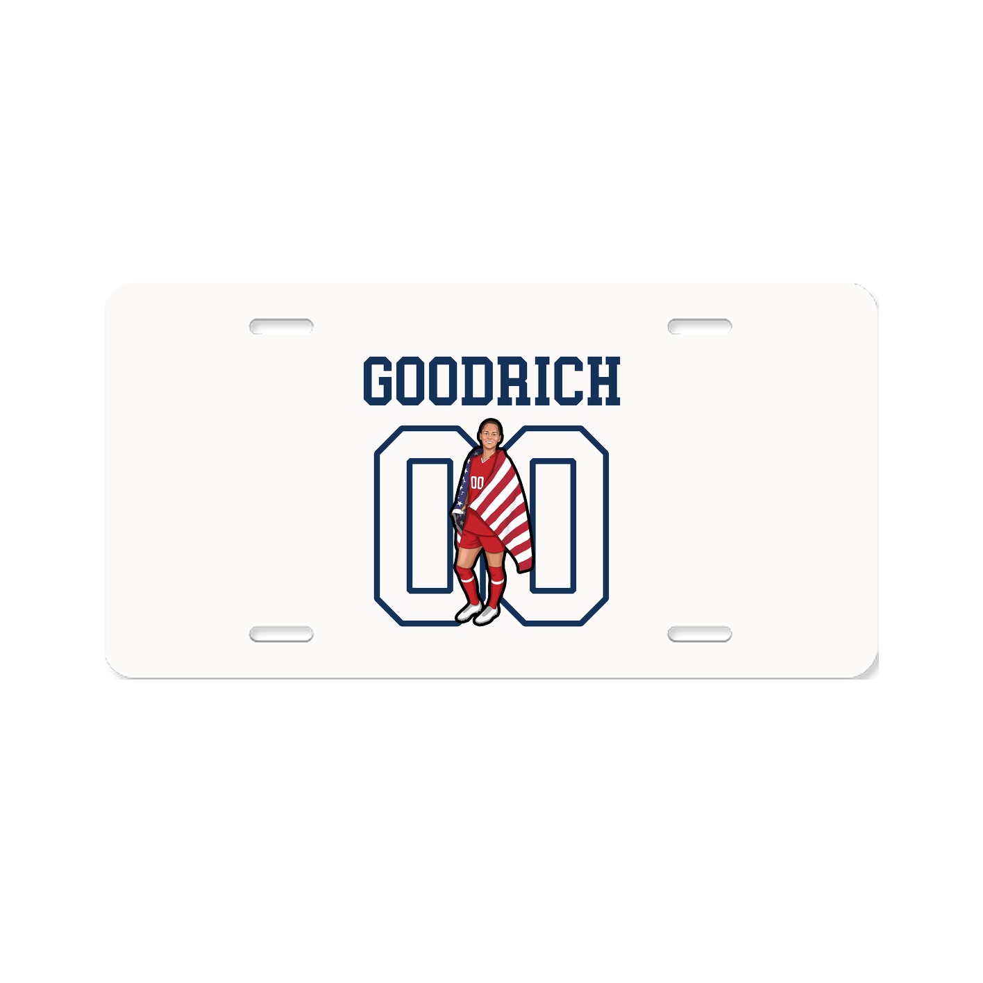 License Plate — Shirsey in Classic