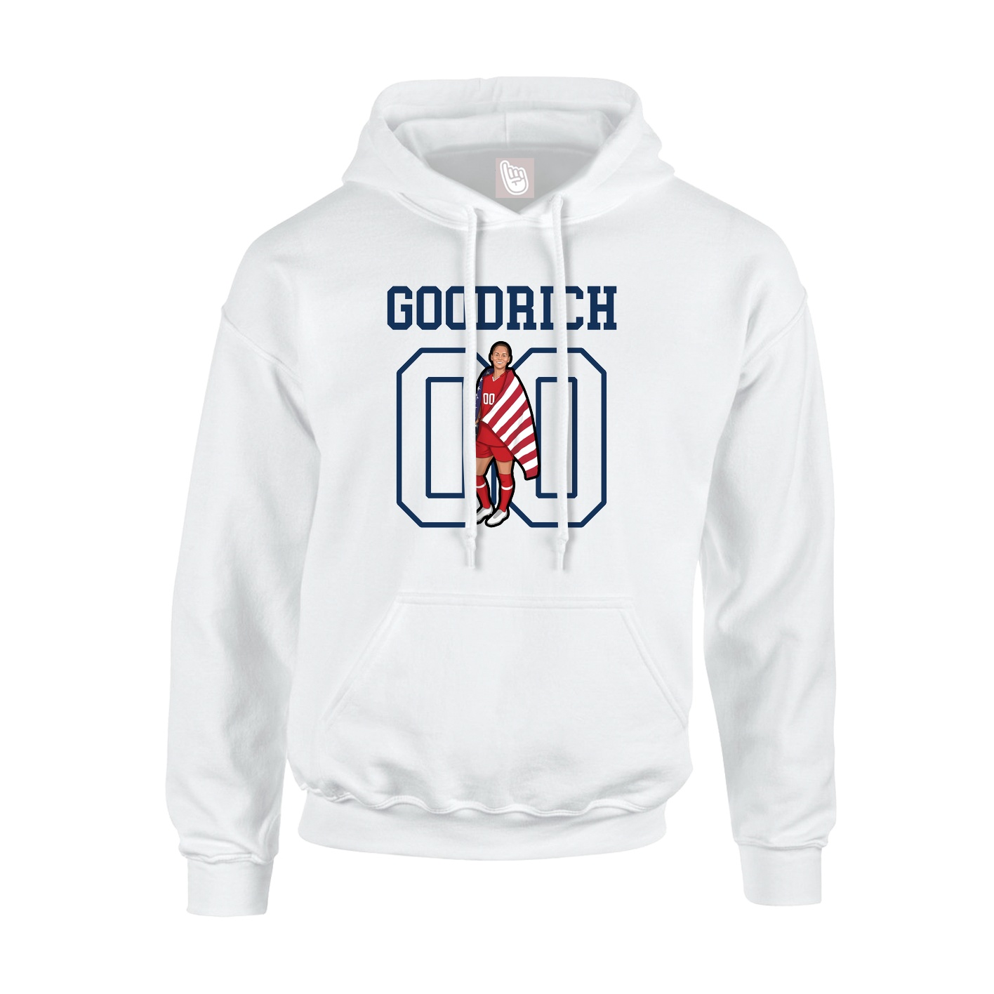 Youth Hoodie — Shirsey in White