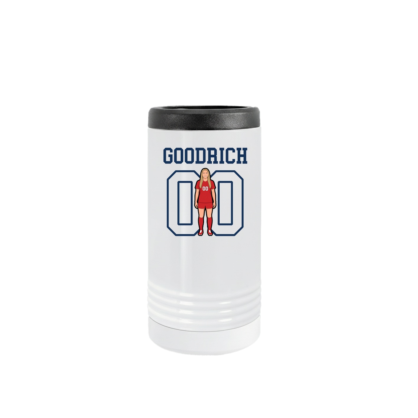 Slim Beverage Holder — Shirsey in White