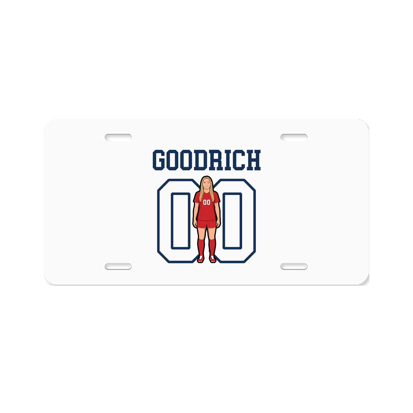 License Plate — Shirsey in Classic