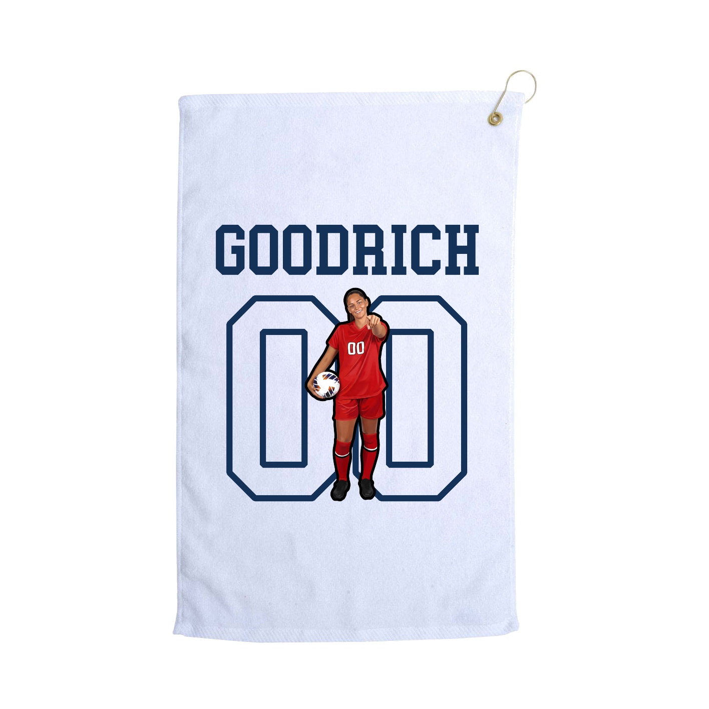 Golf Towel — Shirsey in White