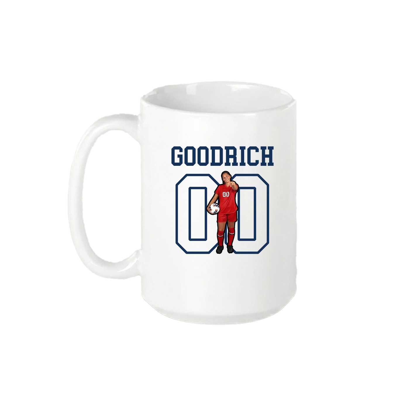 15oz Coffee Mug — Shirsey in White