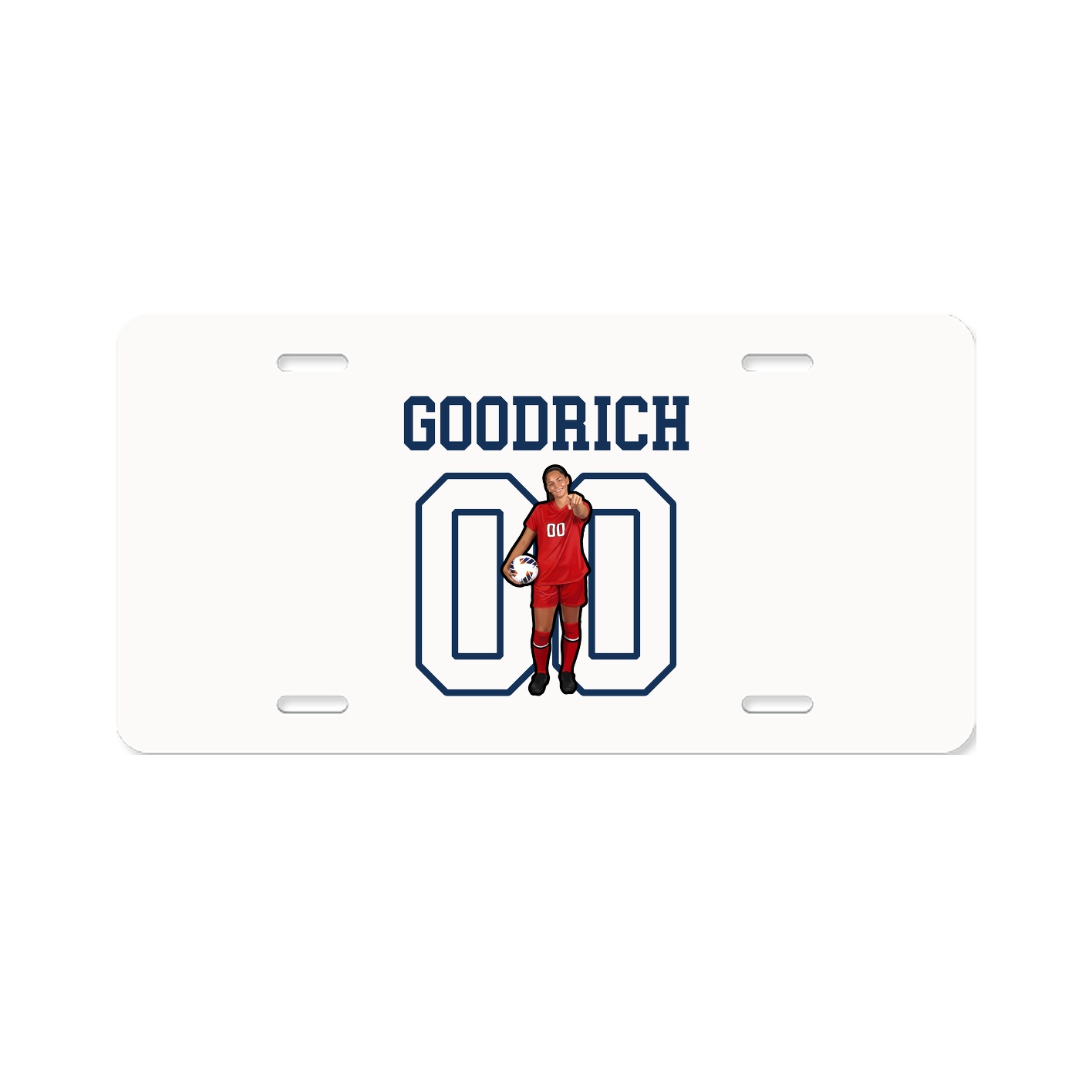 License Plate — Shirsey in Classic