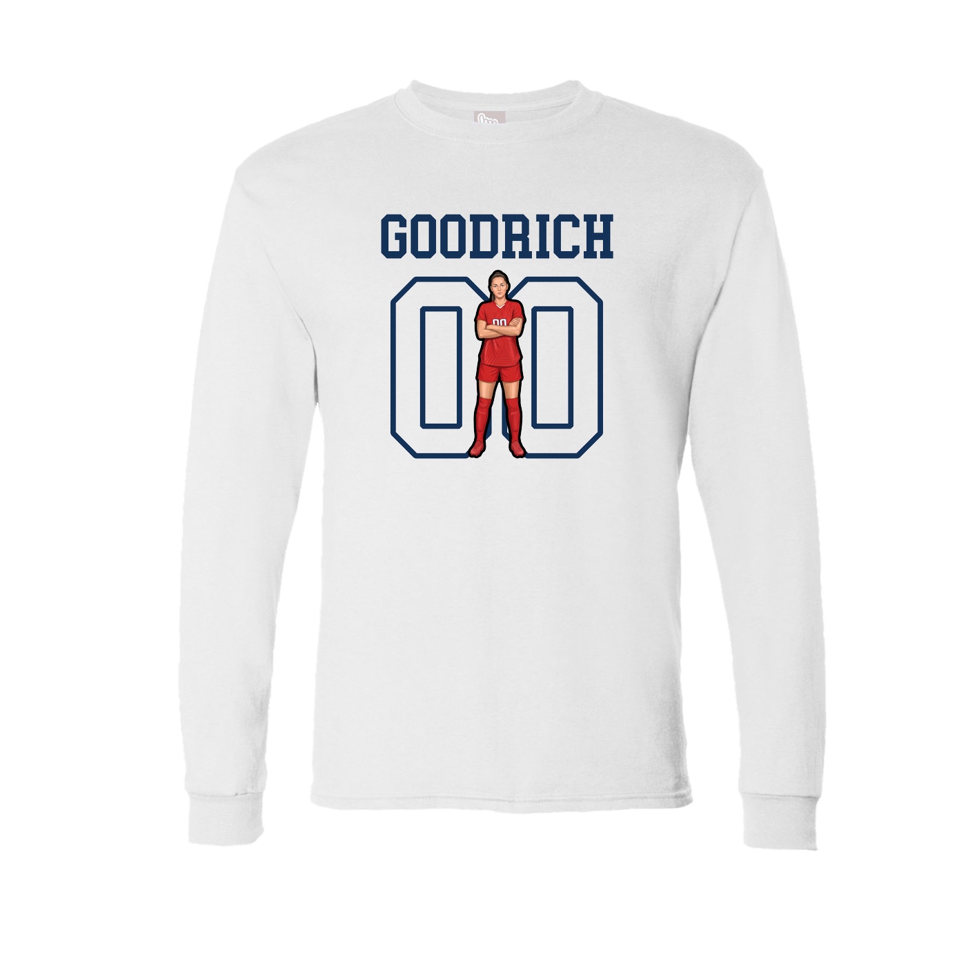 Long Sleeve Tee — Shirsey in White