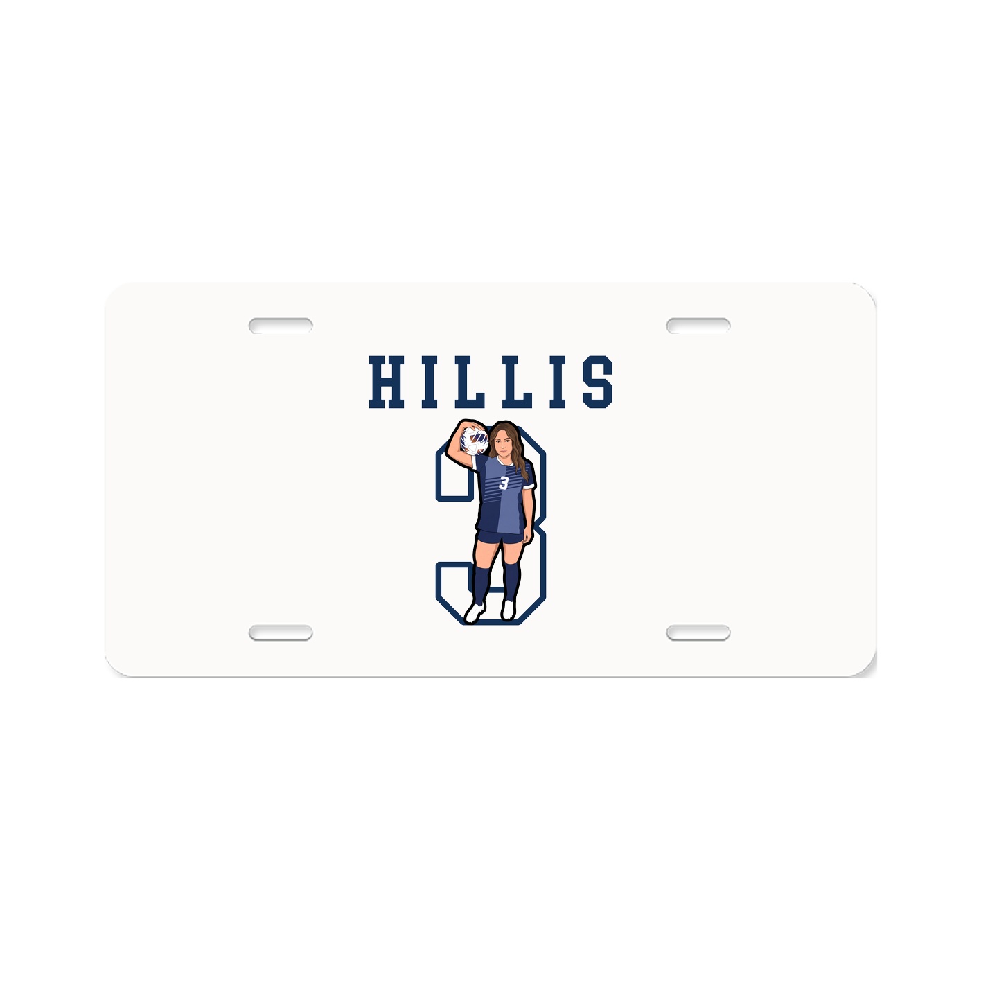 License Plate — Shirsey in Classic