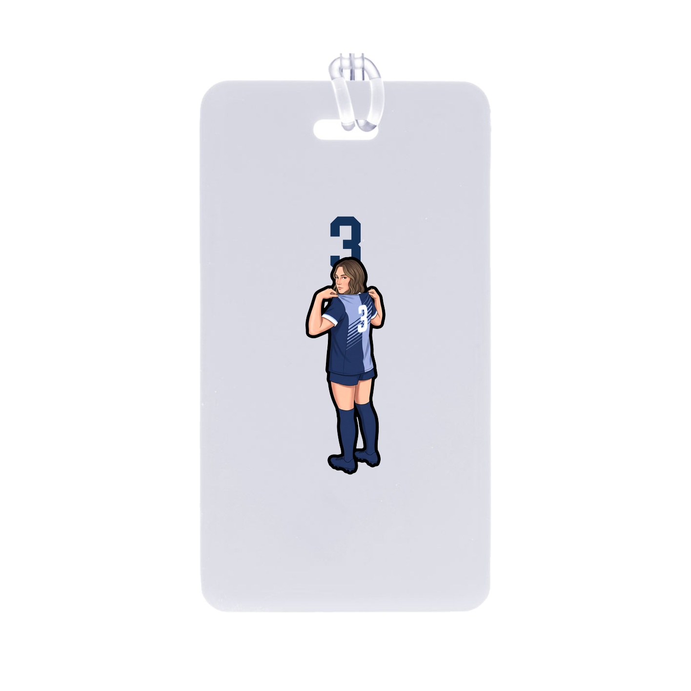 Bag Tag — Number Top in Classic