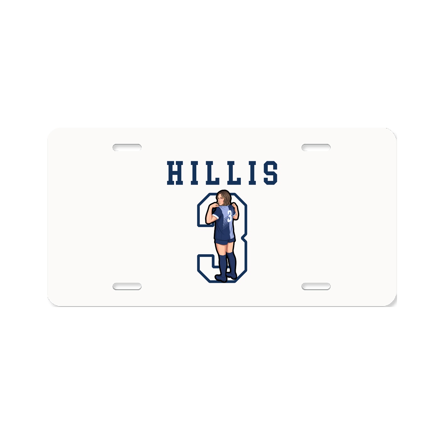 License Plate — Shirsey in Classic