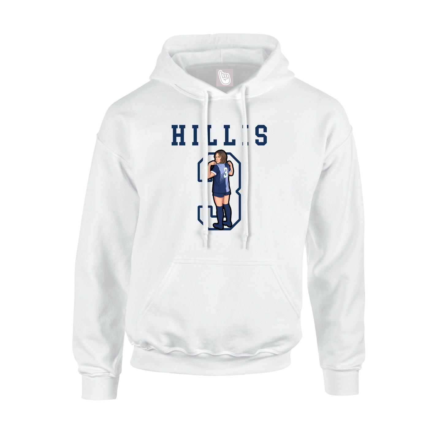 Youth Hoodie — Shirsey in White