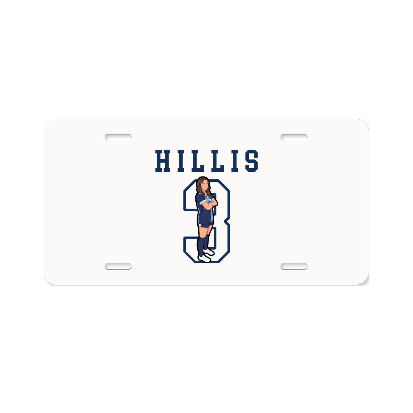 License Plate — Shirsey in Classic