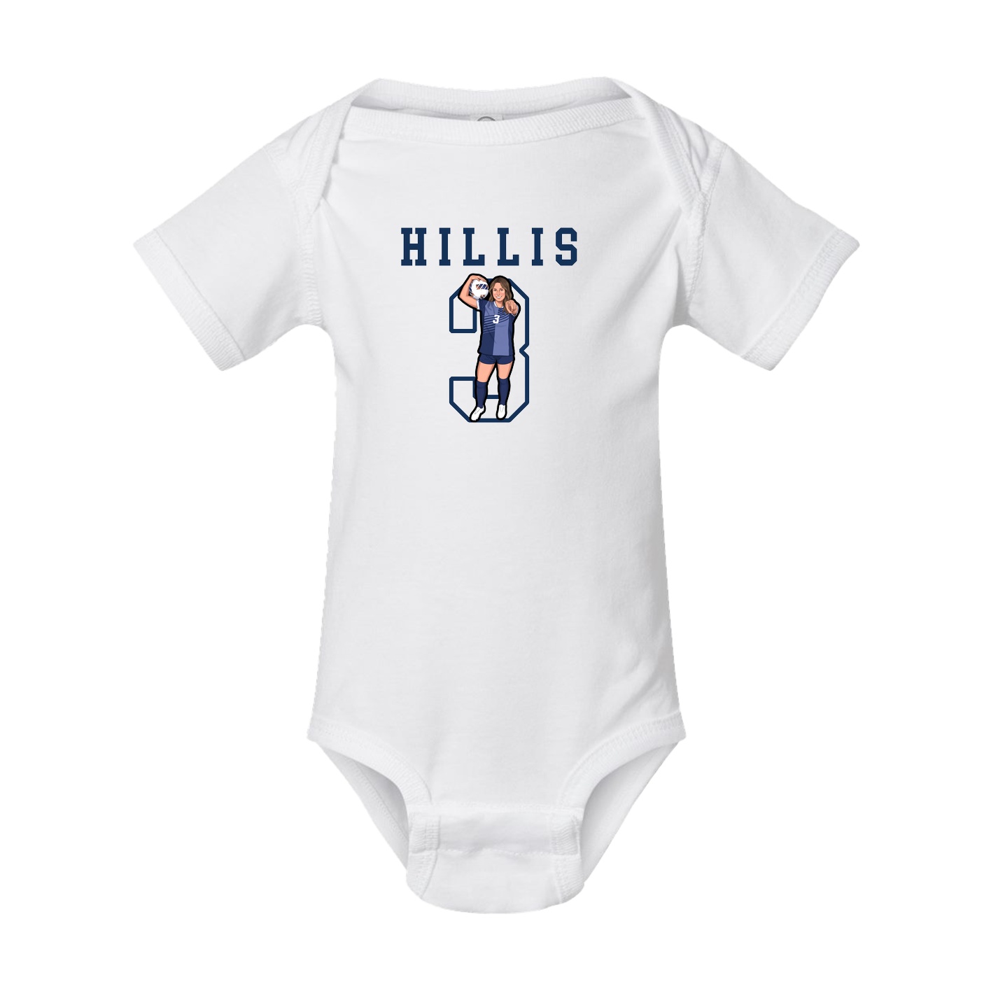 Baby Onesie — Shirsey in White