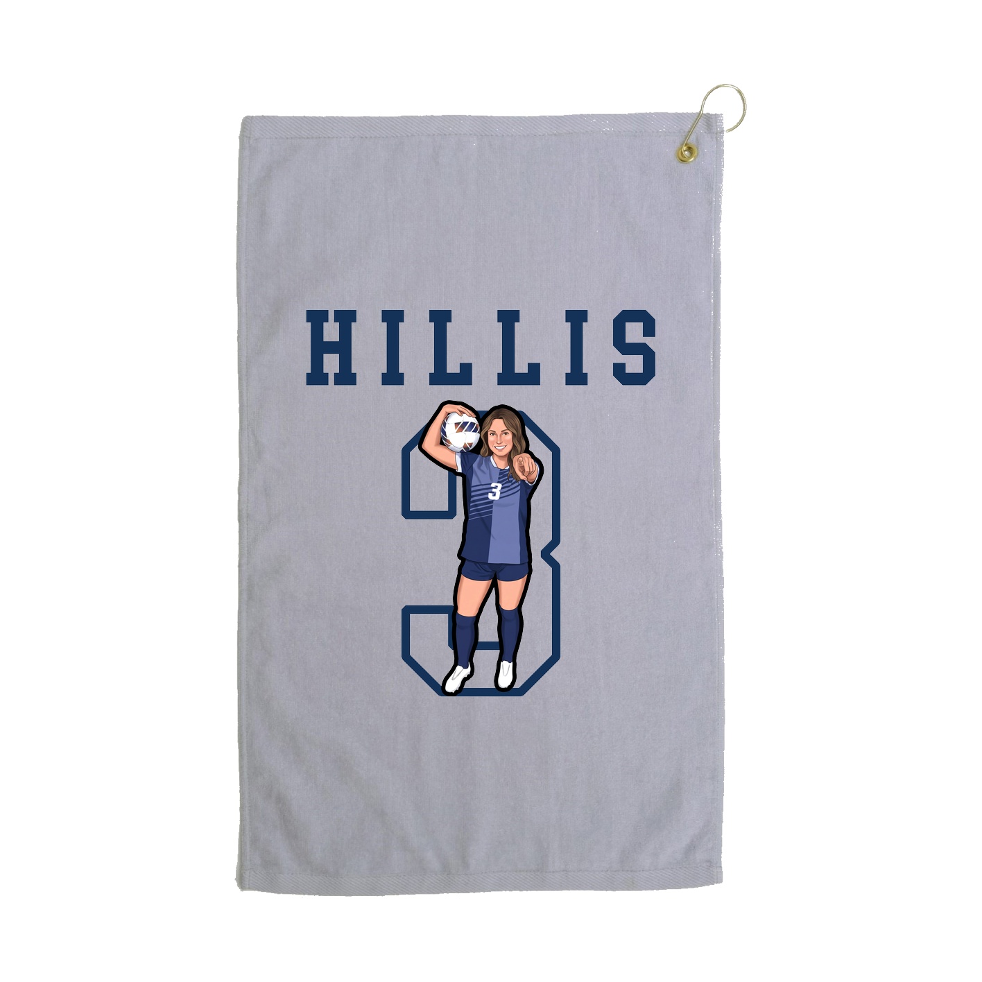 Golf Towel — Shirsey in Grey