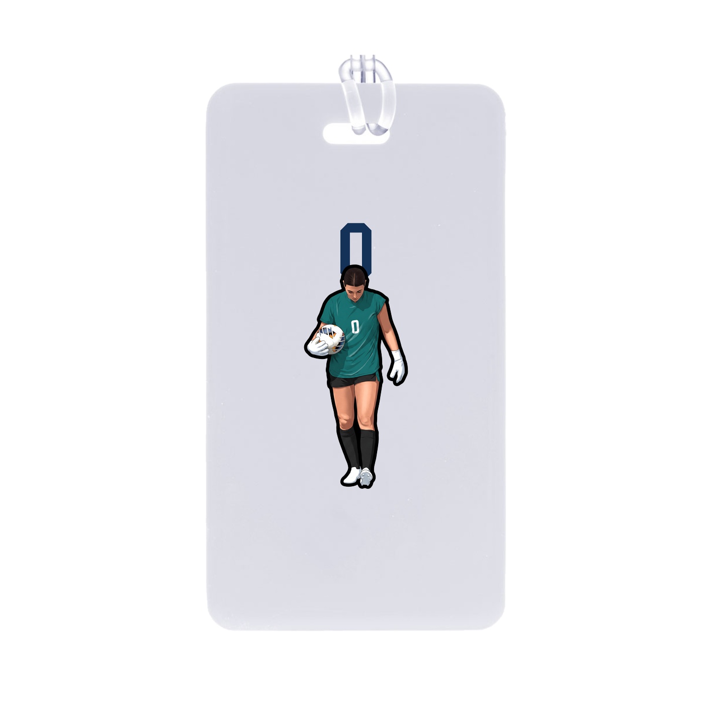 Bag Tag — Number Top in Classic