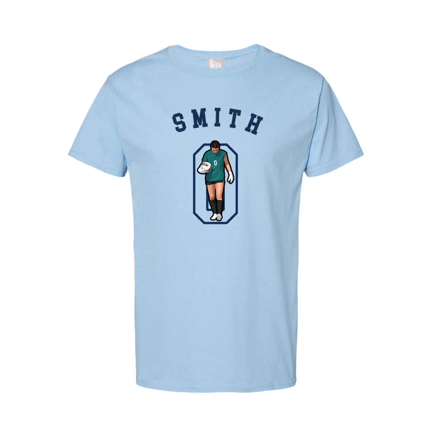 Youth Tee — Shirsey Arch in Light Blue