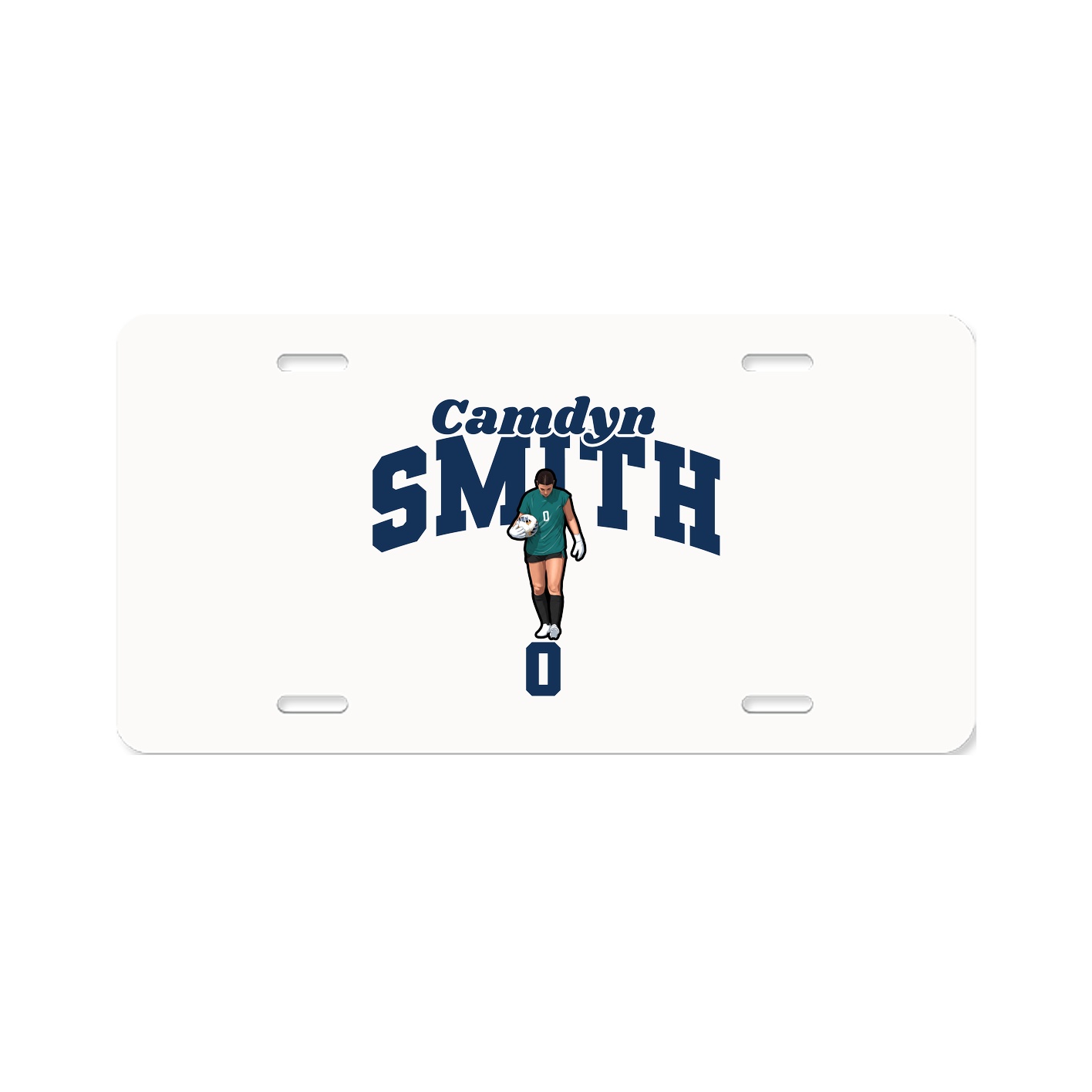 License Plate — Signature Arch in Classic
