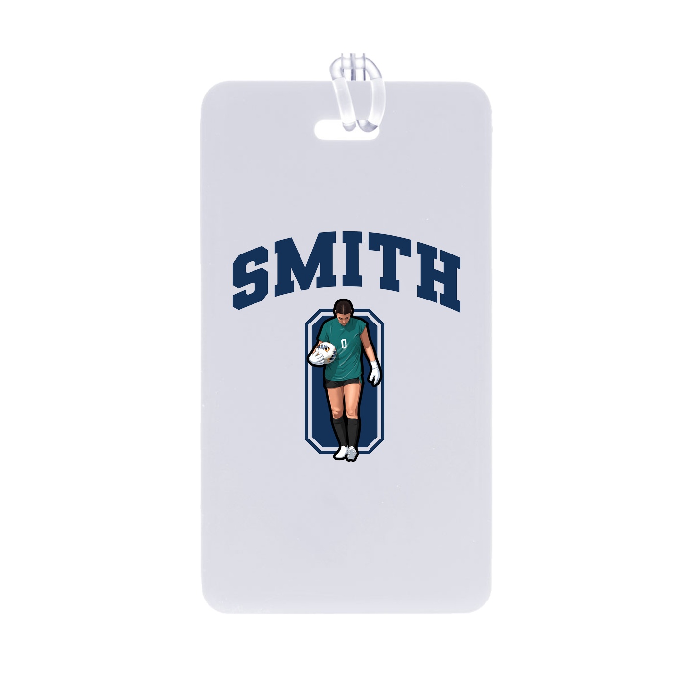 Bag Tag — Number in Classic