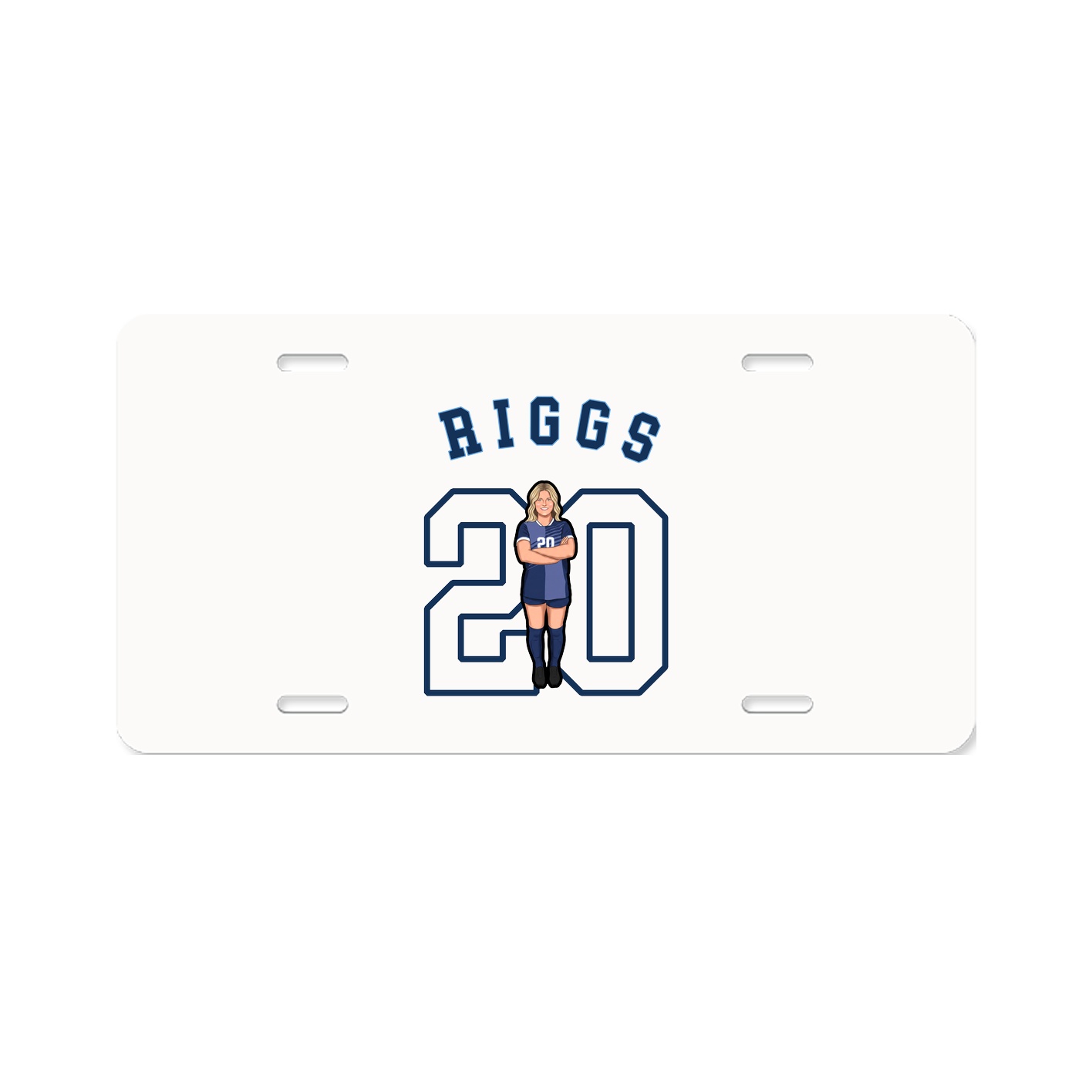 License Plate — Shirsey Arch in Classic