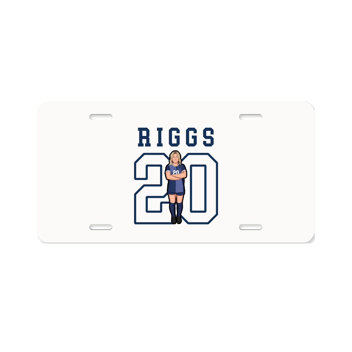 License Plate — Shirsey in Classic