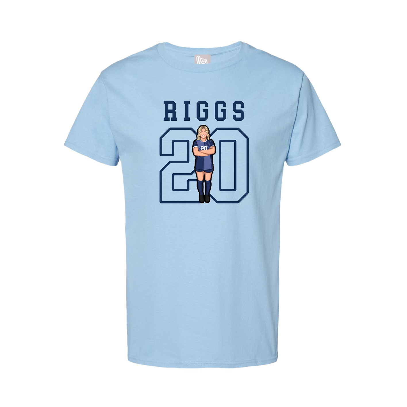 Youth Tee — Shirsey in Light Blue