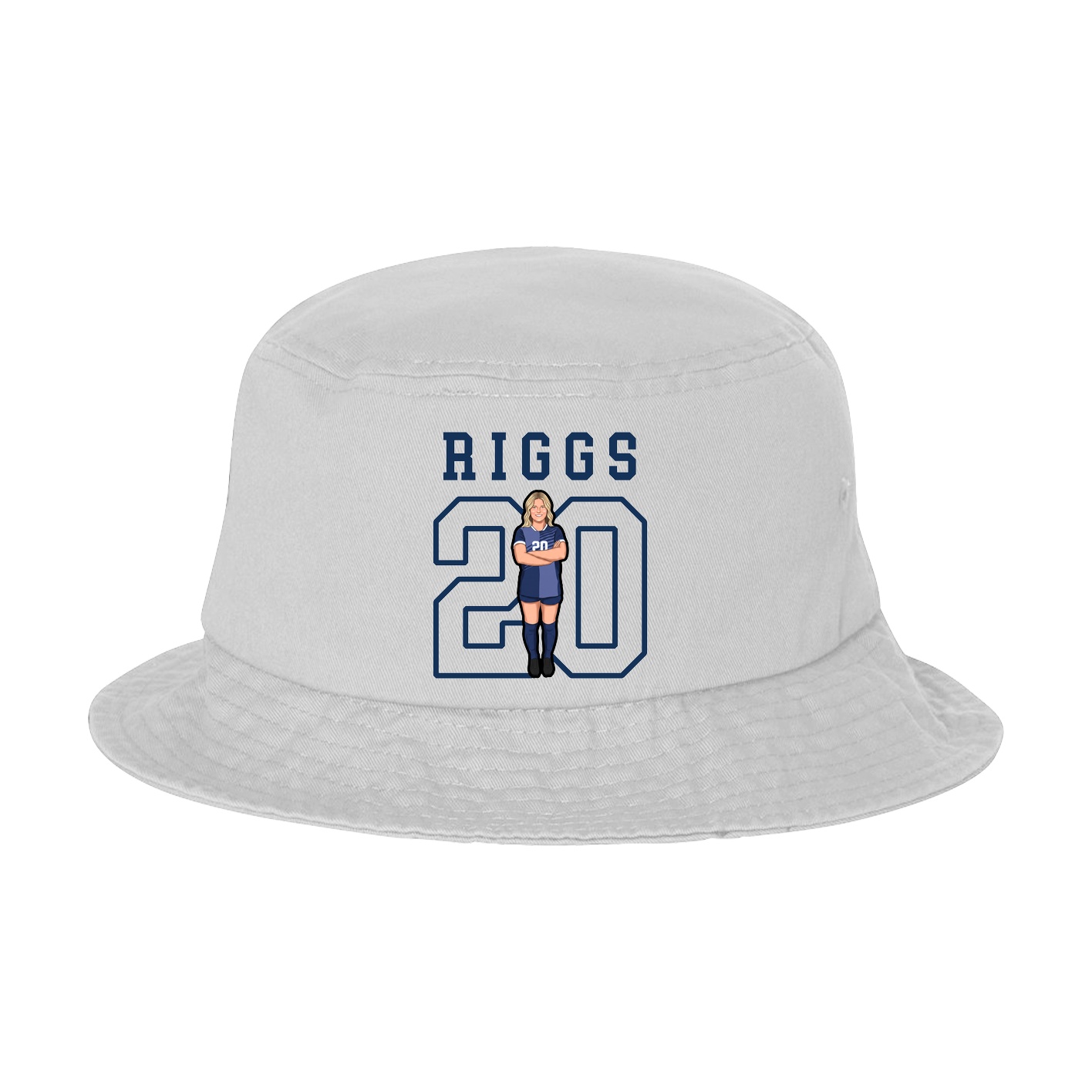 Bucket Cap — Shirsey in White