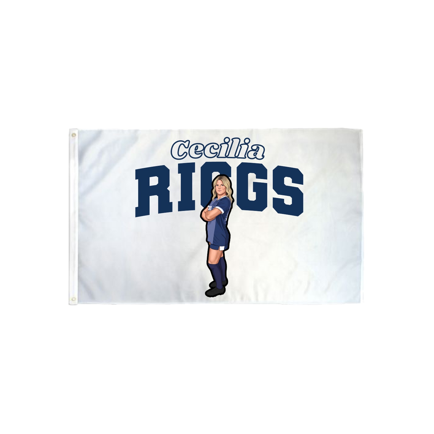 3x5 Flag — Name Arch in Classic